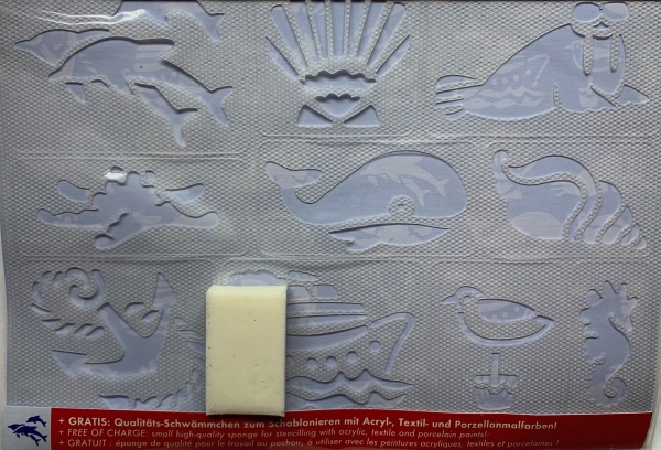 Schablone / Stencil Maritim